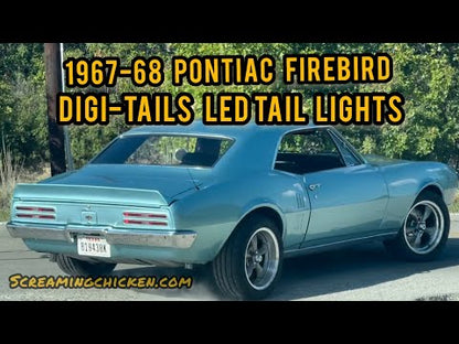 1967-68 Pontiac Firebird Digi-Tails LED Taillight Panels w/LED Reverse