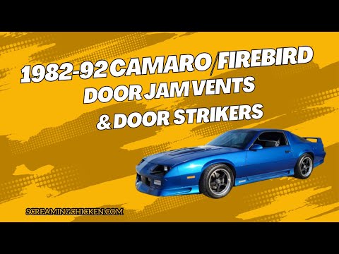1982-92 Camaro/Firebird LG Billet Door Jam Vents (pair