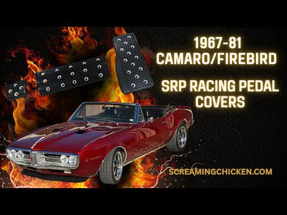 1967-81 Camaro/Firebird SRP Racing Grid Pedal Covers