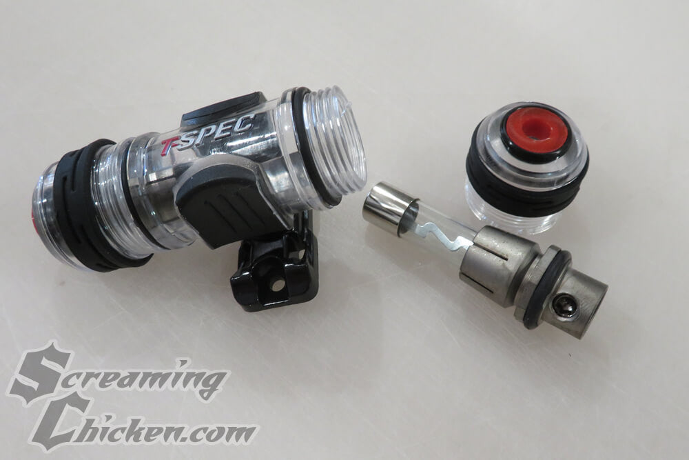 1982-2002 Camaro/Firebird 4/8 AWG Fuse Holder- disassembled