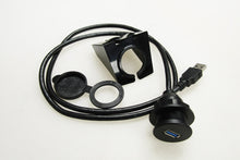 Round Flush Mount Single Port USB 3.0 Cable